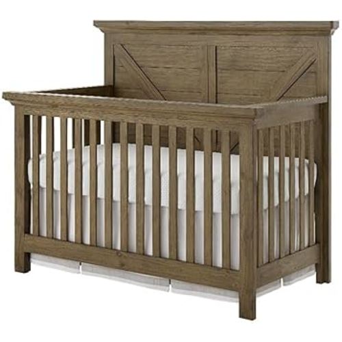 Westwood Design Westfield Traditional 4 in 1 Convertible Crib Harvest Brown
