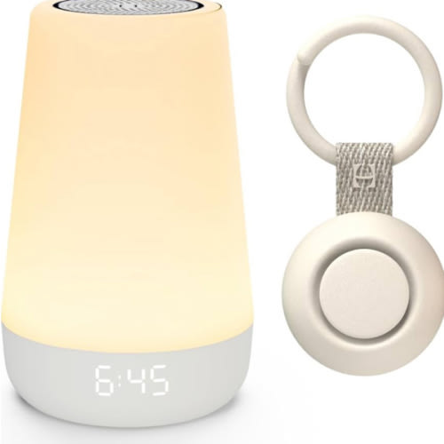 Hatch for Baby Sleep Bundle: Home & Travel Sound Machines Includes Rest 2nd Gen and Portable Hatch Go (Putty)