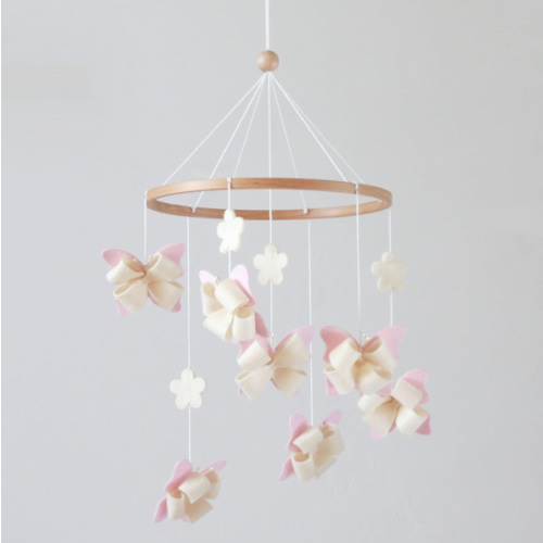 Butterfly Crib Mobile Butterfly Mobile for Crib Baby Mobile for Girls Nursery Décor