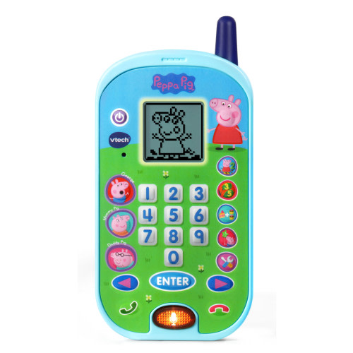 VTech 80-523100 0.3 lb 0.96 inches Peppa Pig Learning Phone Ages 2+