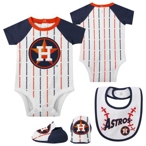 MLB Houston Astros New Born Layette Set - 0-3M