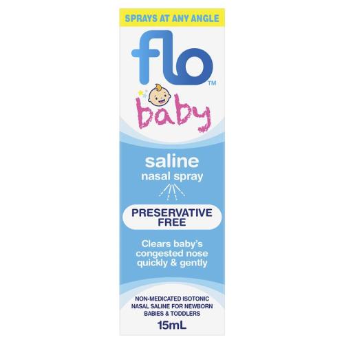 FLO Baby Saline Nasal Spray 15ml