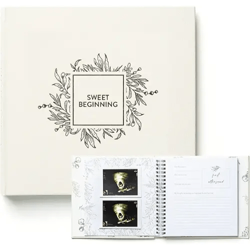 Keepsake Pregnancy Journal - A Book to Capture Every Milestone of Mom & Baby’s 9-Month Journey