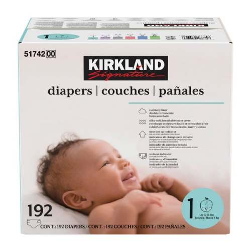 Kirkland Signature Diapers Sizes 1 | Costco