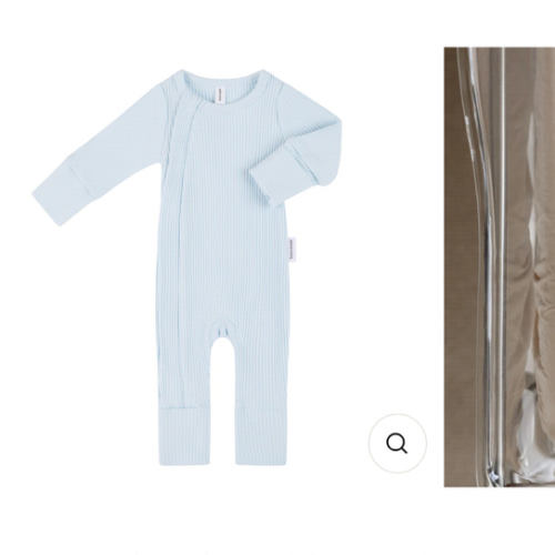 Baby Onesie - Powder Blue