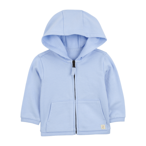 Baby Zip-Up French Terry Hoodie - Blue - Carter's | Carter's