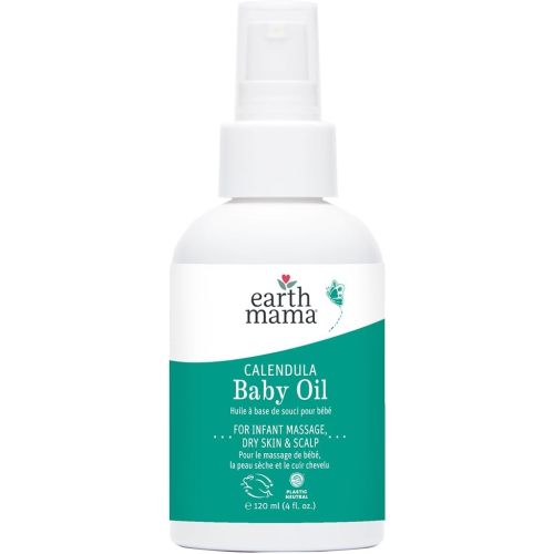 Earth Mama Calendula Baby Oil, 120ml