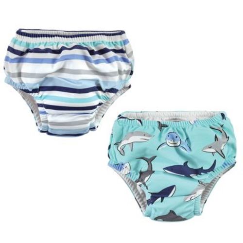 Hudson Baby Infant Boy Swim Diapers, Shark, 18-24 Months