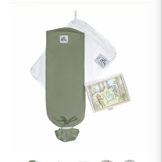 The Ollie® Swaddle | Award-Winning Baby Swaddle for Newborn Sleep | Baby Registry Favorite
