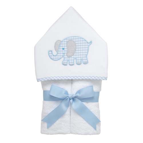 Elephant Everykid Towel, Blue