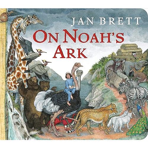 On Noah's Ark (Oversized Lap Board Book) Board book – December 26, 2023