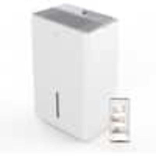 TCL 50 pt. 4500 sq. ft. Smart Dehumidifier in. White, Ideal for Basements, Rooms H50D44W