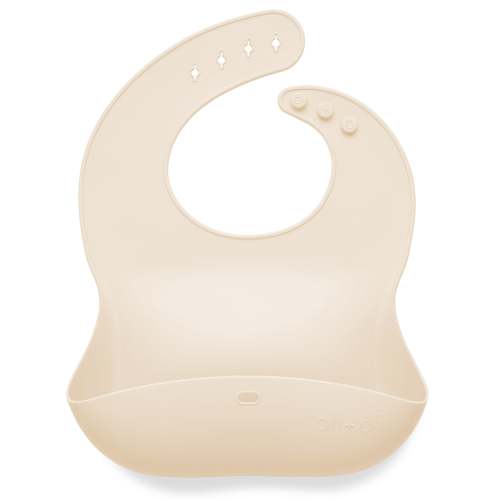Ali+Oli | Silicone Baby Bib (Sand)