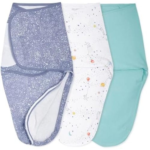 aden + anais Essentials Easy Wrap Swaddle - Easy Swaddle Newborn Swaddle Sack, Baby Swaddles, Sleep Sack Wearable Blanket