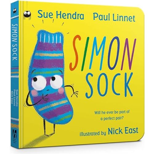 Simon Sock Board Book Board book – February 7, 2019
