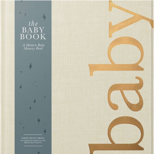 The Baby Memory Book: Beautiful Modern Baby Book and Scrapbook for Baby's First Years to Track Special Moments, Milestones and Growth from Pregnancy to First 5 Years