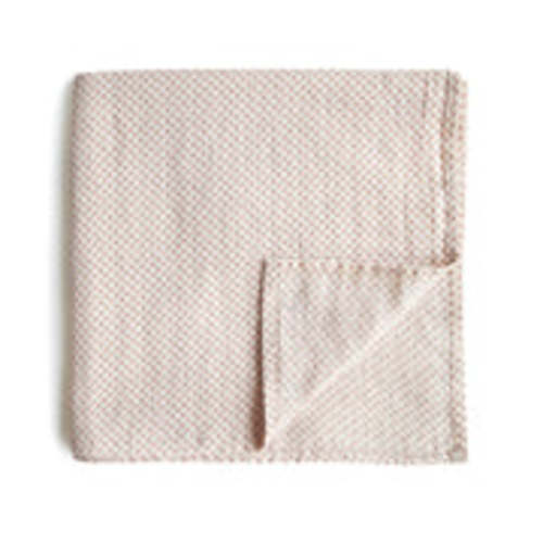 Organic Cotton Mushie Baby Muslin Swaddle Blanket