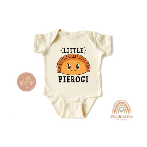 Little Pierogi Onesie®, Polish Onesie®, Baby Girl Onesie®, Baby Boy Onesie®, Food Onesie®, Little Pierogi Bodysuit, Polish Bodysuit,Food Tee