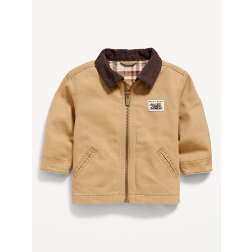 Full-Zip Twill Barn Coat for Baby | Old Navy
