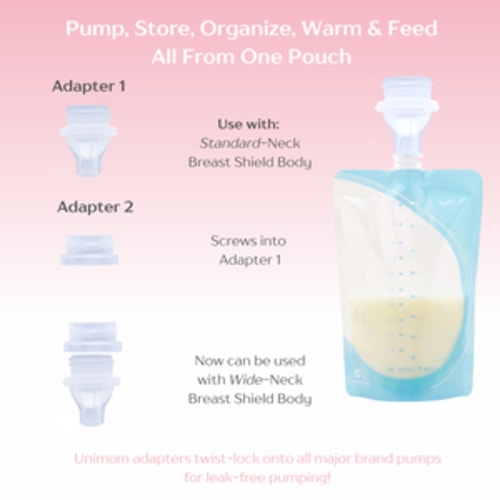 50 Pump & Store Milk Bags
