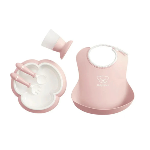 Baby Dinner Set in Powder Pink | Over The Moon