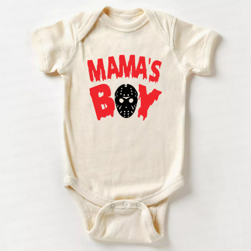80&#x27;s Horror Movie Bodysuit For Baby 7