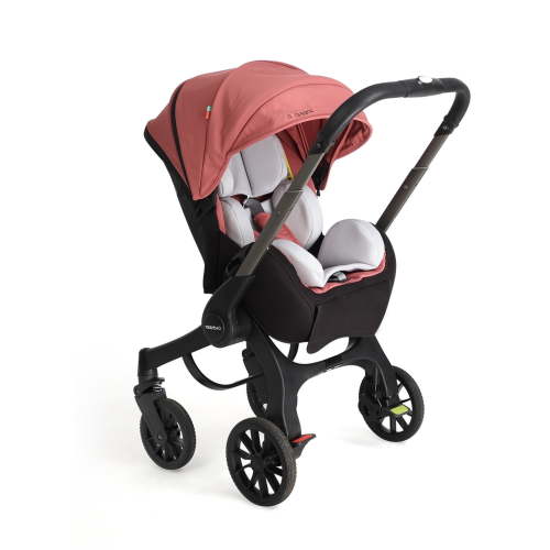 Cochildor Citi 2.0 Pro Baby Stroller, Rear-Facing Stroller with 3 Modes, Adjustable Handle & Extendable Seat Panel, Pink
