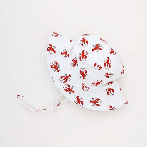 Lobster Bucket Hat UPF 50+ Baby & Toddler - Huggalugs