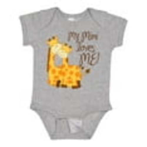 Inktastic My Mimi Loves Me! Boys or Girls Baby Bodysuit