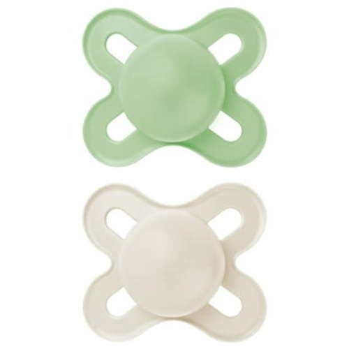 MAM Original Matte Pacifier, 0-2 Months, Unisex, 2 Pack