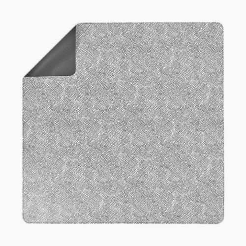 Lalo Splat Mat - Licorice Scattered Dot