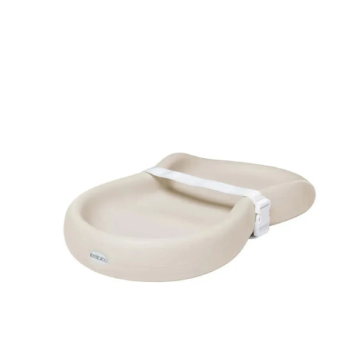 Keekaroo - Peanut Changer Silicone Diaper Pad, Vanilla Beige