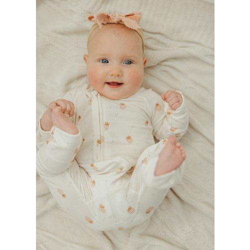 Sun-Kissed Fruit Zip Pajamas — h o n e y c o m b