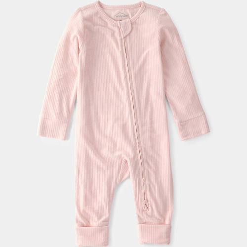 Baby Girl 2-Way Zip PurelySoft Sleeper - Light Pink | Carter’s Oshkosh Canada