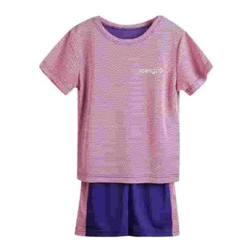 TAIAOJING Boys' Shorts Set Outfits Toddler Boys Girls Short Sleeve Fashion Patchwork Color Breathable Mesh Cool Tops Shorts 2PCS Sports Outfits Clothes Set For 5-6 Years