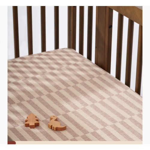 Babyletto Crib Sheet in GOTS Certified Organic Muslin Cotton