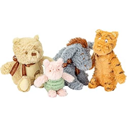 KIDS PREFERRED Disney Baby Classic Winnie The Pooh and Friends 4 Piece Plush Collector Set Stuffed Animals