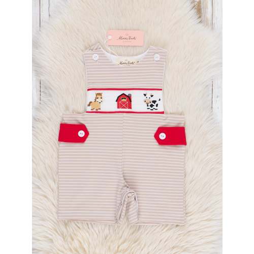 Barnyard Fun Embroidered Johnny