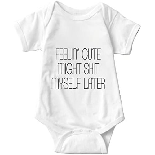 listery Funny Romper Cute Novelty Infant Baby Bodysuit Funny Baby Onesie Pregnancy Announcements