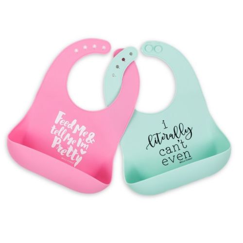Bella Tunno 2-Piece Feed Me Wonder Bib Set
