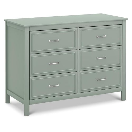 Davinci Charlie 6-Drawer Double Dresser in White