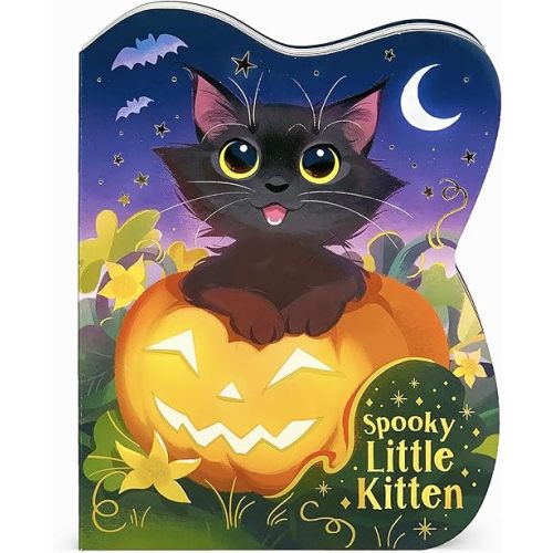 Spooky Little Kitten Halloween Cat-Shaped Board Book Board book – June 9, 2020