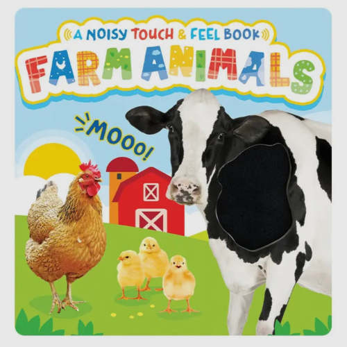 Farm animals noise &amp; touch book