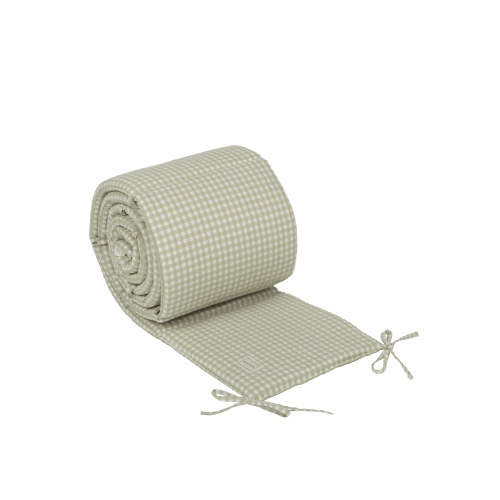 Crib Protector - Protector Cuna Vichy Musgo
