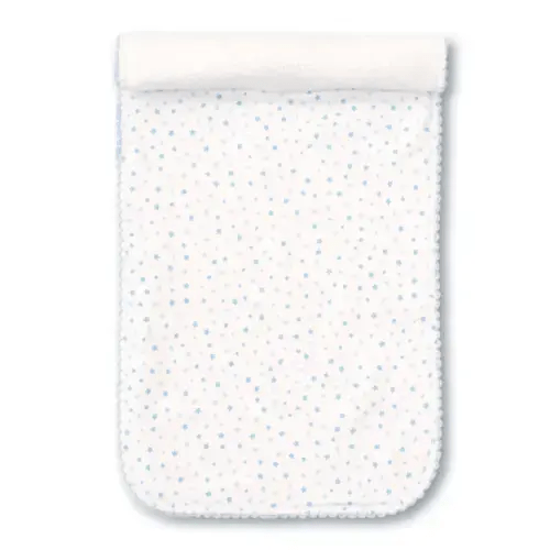 Kissy Superstars White Print Burp Cloth