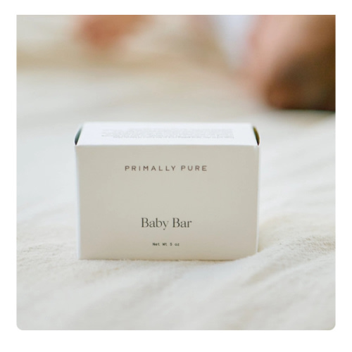 Baby Soap Bar | Organic | 4 oz | Primally Pure
