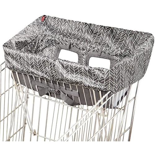 Skip Hop Shopping Cart & Take Cover, Grey Feather, 20l x 12w x 7h