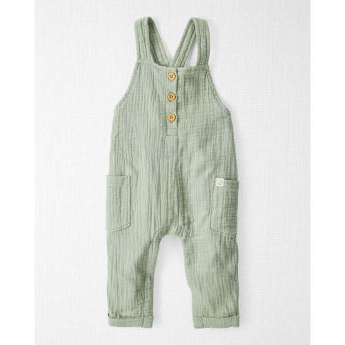 Baby Organic Cotton Gauze Overalls - Little Planet | Carter's