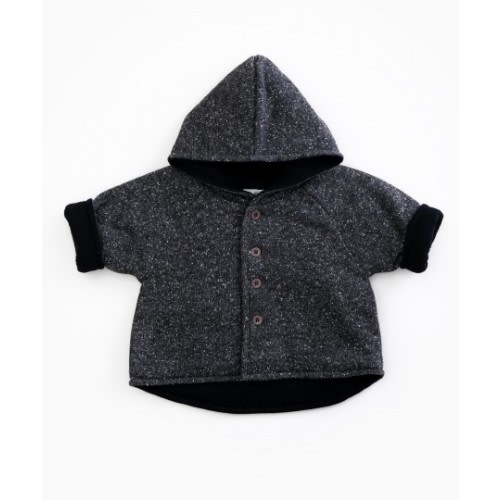 Charcoal Jacket 3-6m - Mini Jake