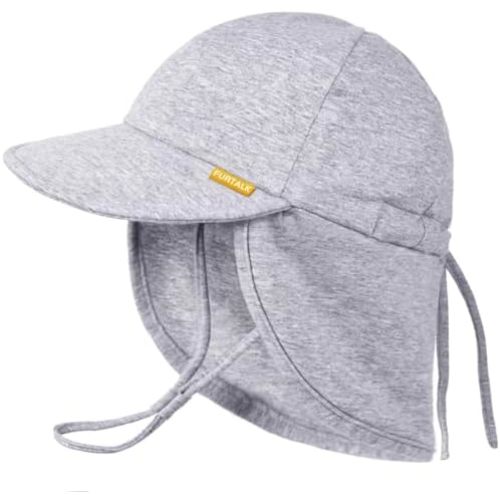 FURTALK Baby Sun Hat UPF 50+ UV Ray Sun Protection Cotton Toddler Hats for Boys Girls